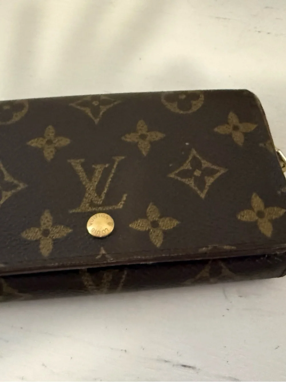 Louis Vuitton Monogram Porte-Monnaie Tresor Wallet NICE authenticated